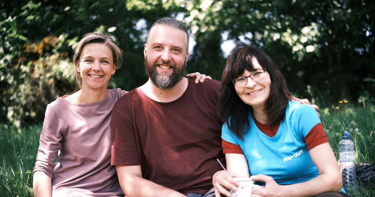 Učitelé ZŠ Prameny při projektovém dni v přírodě